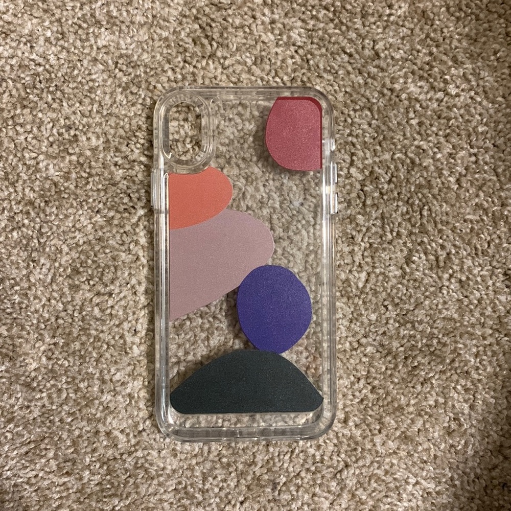 Colorful iPhone XR Clear Case